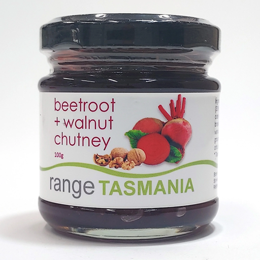 beetroot + walnut chutney
