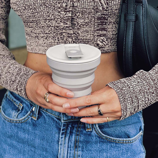 Collapsible Silicone Cup - 12oz