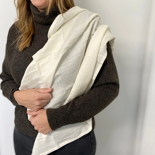 Organic Cotton Muslin Cloths - Natural - Pack of 3