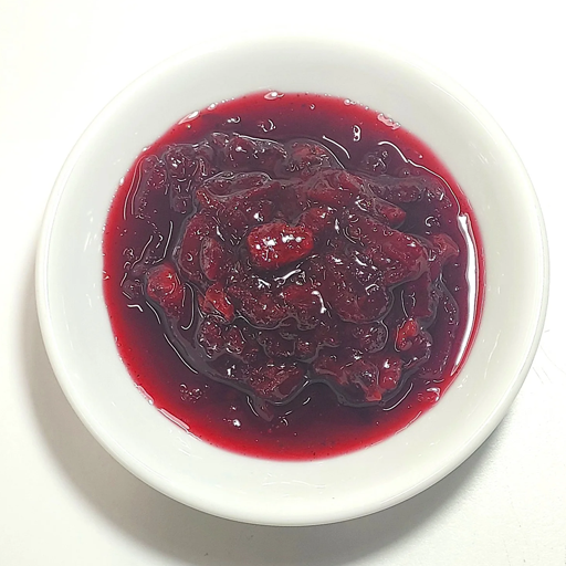beetroot + walnut chutney