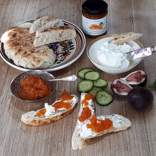 Carrot + lime jam